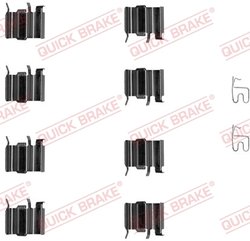 Set accesorii placute frana QUICK BRAKE 109-1244