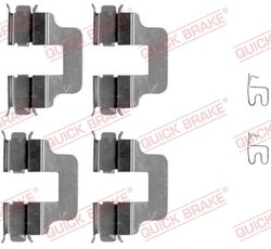 Set accesorii placute frana QUICK BRAKE 109-1245