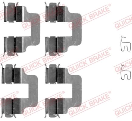 Set accesorii placute frana QUICK BRAKE 109-1245