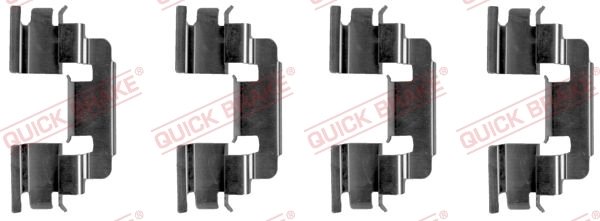 Set accesorii placute frana QUICK BRAKE 109-1249