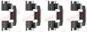 Set accesorii placute frana QUICK BRAKE 109-1249