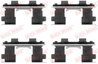 Set accesorii placute frana QUICK BRAKE 109-1253