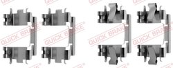 Set accesorii placute frana QUICK BRAKE 109-1257
