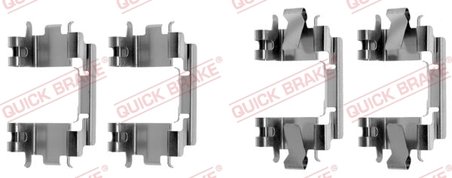 Set accesorii placute frana QUICK BRAKE 109-1257