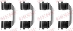 Set accesorii placute frana QUICK BRAKE 109-1258