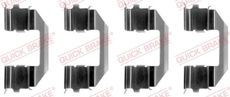 Set accesorii placute frana QUICK BRAKE 109-1258