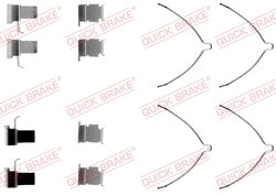 Set accesorii placute frana QUICK BRAKE 109-1261