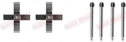 Set accesorii placute frana QUICK BRAKE 109-1266