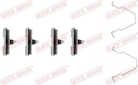 Set accesorii placute frana QUICK BRAKE 109-1270