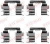 Set accesorii placute frana QUICK BRAKE 109-1272