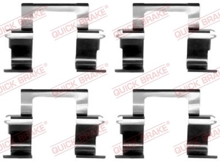 Set accesorii placute frana QUICK BRAKE 109-1274