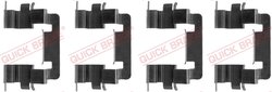 Set accesorii placute frana QUICK BRAKE 109-1278