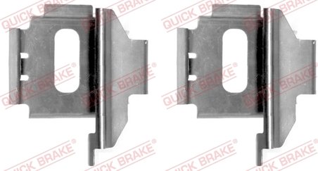 Set accesorii placute frana QUICK BRAKE 109-1283