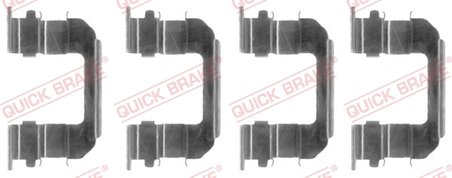 Set accesorii placute frana QUICK BRAKE 109-1287