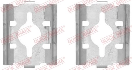 Set accesorii placute frana QUICK BRAKE 109-1600