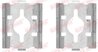Set accesorii placute frana QUICK BRAKE 109-1600