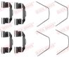 Set accesorii placute frana QUICK BRAKE 109-1607