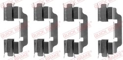 Set accesorii placute frana QUICK BRAKE 109-1601