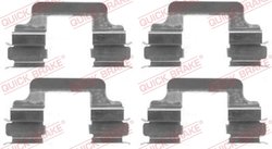 Set accesorii placute frana QUICK BRAKE 109-1610