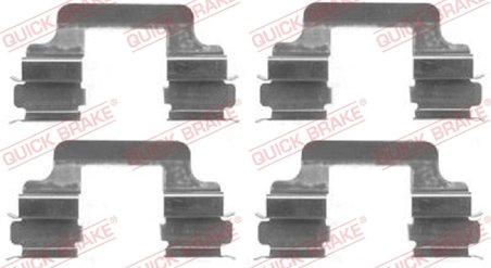 Set accesorii placute frana QUICK BRAKE 109-1610