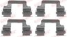 Set accesorii placute frana QUICK BRAKE 109-1610