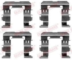 SET ACCESORII PLACUTE FRANA QUICK BRAKE 109-1612 - Compatibil cu NISSAN, SUZUKI