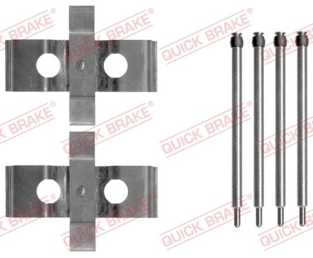 Set accesorii placute frana QUICK BRAKE 109-1611