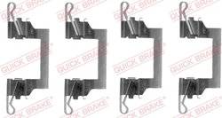 Set accesorii placute frana QUICK BRAKE 109-1614