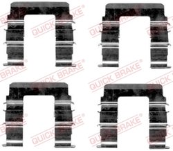 Set accesorii placute frana QUICK BRAKE 109-1615