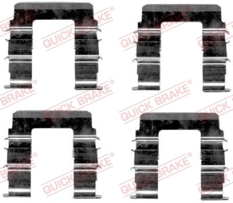 SET ACCESORII PLACUTE FRANA QUICK BRAKE 109-1615 - Compatibil cu KIA