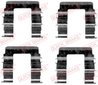 SET ACCESORII PLACUTE FRANA QUICK BRAKE 109-1615 - Compatibil cu KIA