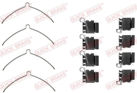 Set accesorii placute frana QUICK BRAKE 109-1622