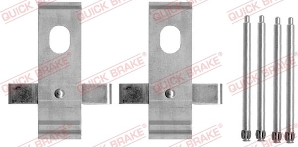 Set accesorii placute frana QUICK BRAKE 109-1634