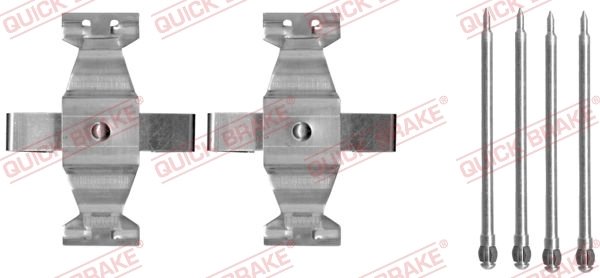 Set accesorii placute frana QUICK BRAKE 109-1636
