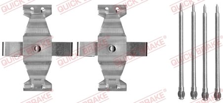 Set accesorii placute frana QUICK BRAKE 109-1636
