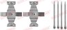 Set accesorii placute frana QUICK BRAKE 109-1636