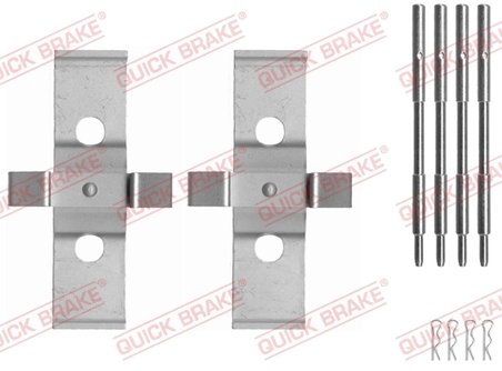 Set accesorii placute frana QUICK BRAKE 109-1637