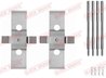 Set accesorii placute frana QUICK BRAKE 109-1637