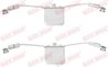 Set accesorii placute frana QUICK BRAKE 109-1641