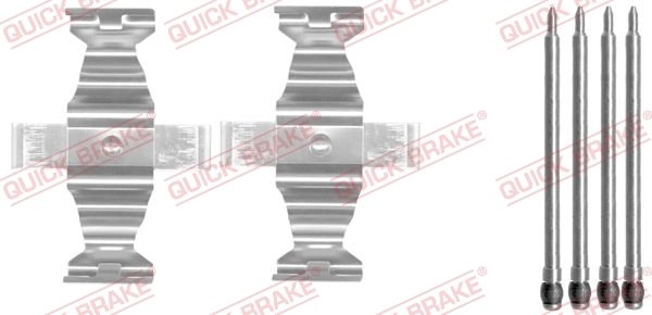 Set accesorii placute frana QUICK BRAKE 109-1643
