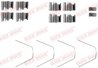 Set accesorii placute frana QUICK BRAKE 109-1651