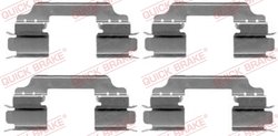 Set accesorii placute frana QUICK BRAKE 109-1649