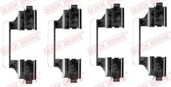 Set accesorii placute frana QUICK BRAKE 109-1656