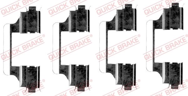 Set accesorii placute frana QUICK BRAKE 109-1656