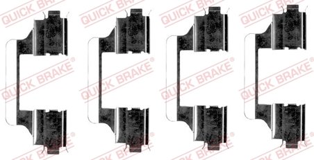 Set accesorii placute frana QUICK BRAKE 109-1656
