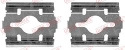 Set accesorii placute frana QUICK BRAKE 109-1657