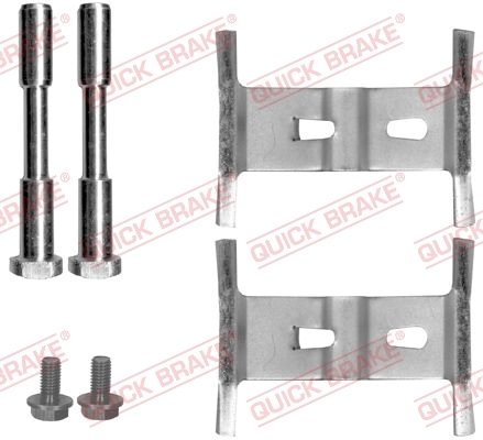 Set accesorii placute frana QUICK BRAKE 109-1658