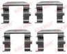 Set accesorii placute frana QUICK BRAKE 109-1664