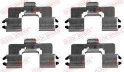 Set accesorii placute frana QUICK BRAKE 109-1666
