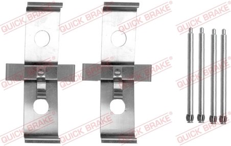Set accesorii placute frana QUICK BRAKE 109-1674